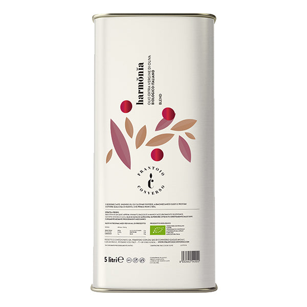 Can of Organic Extra Virgin Olive Oil Intense Harmonia