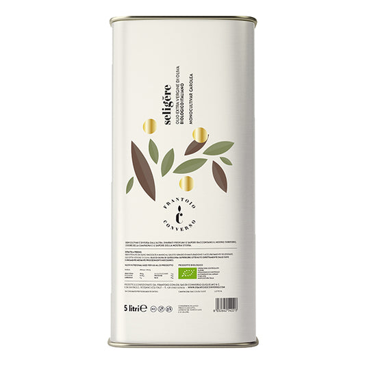 Olio Extravergine di Oliva Biologico Seligere - Lattina