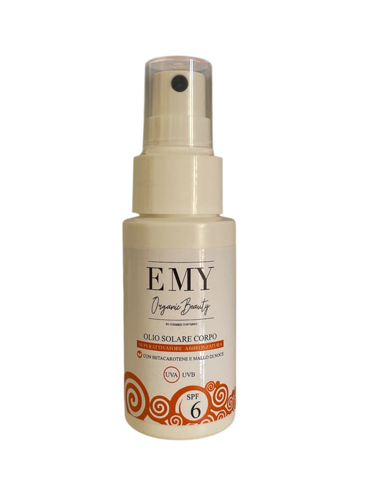 OLIO SOLARE CORPO SUPER ATTIVATORE ABBRONZATURA SPF 6